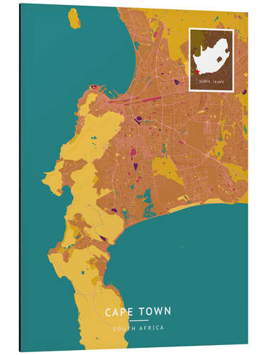 Tableau en aluminium Cape Town, South Africa