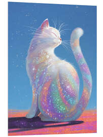 Hartschaumbild Magic Cat - DejaReve