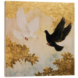 Hout print Dual reality