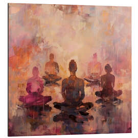 Magnettafel Meditation