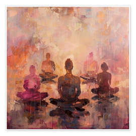 Wall print Meditation - DejaReve