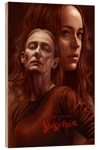Quadro de madeira Suspiria