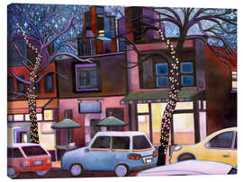 Lienzo Magical Evening on Denman Street - Josh Byer