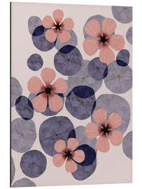 Magnettafel Seerosen