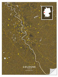 Wandsticker Köln, Deutschland