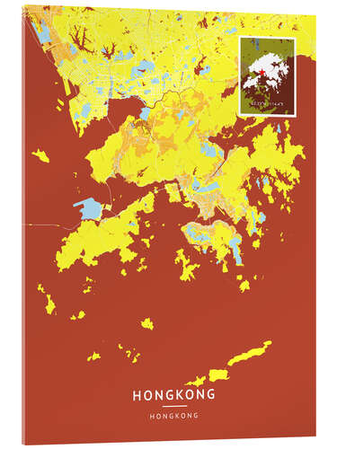 Cuadro de metacrilato Hong Kong