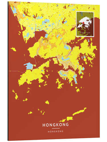 Stampa su alluminio Hong Kong