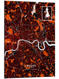 Magnettafel London, UK