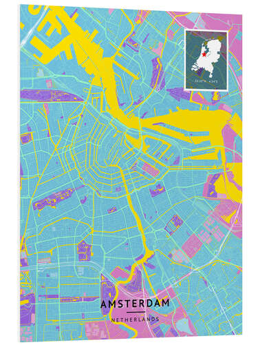 Tableau en PVC Amsterdam, Netherlands