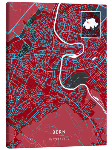 Canvas print Bern, Switzerland