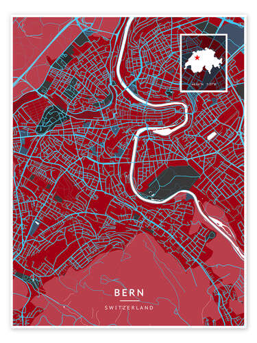 Poster Bern, Switzerland
