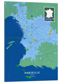 Gallery Print Marseille, Frankreich
