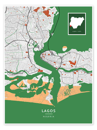 Poster Lagos, Nigeria
