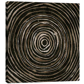 Leinwandbild Warm Tribal Spiral I