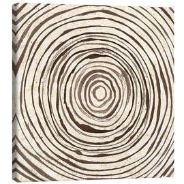 Leinwandbild Warm Tribal Spiral II