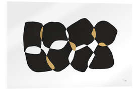 Acrylglasbild Noir et Blanc - Pela