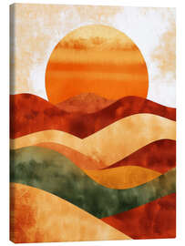 Canvas print Golden Fade - DejaReve