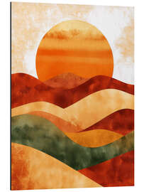 Magnettafel Goldener Farbverlauf