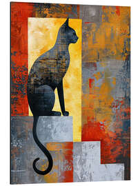 Alubild Mystisches Miauen