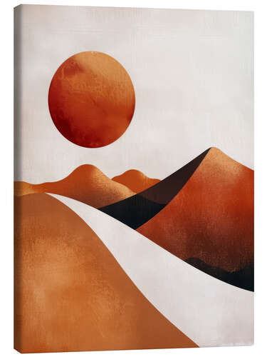 Canvas print Sunset Mirage