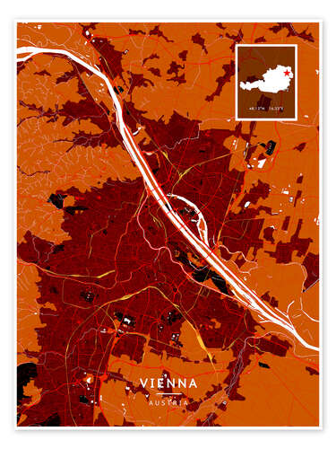 Poster Vienna, Austria