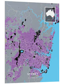 Hartschaumbild Sydney, Australien