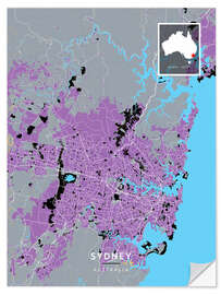 Wandsticker Sydney, Australien