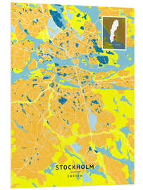 Hartschaumbild Stockholm, Schweden
