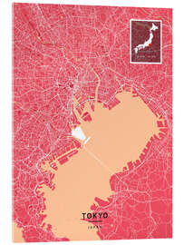 Stampa su vetro acrilico Tokyo, Japan