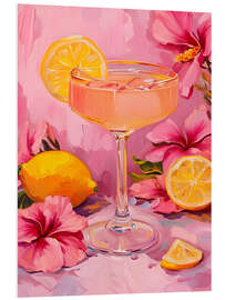 Foam board print Summer cocktail