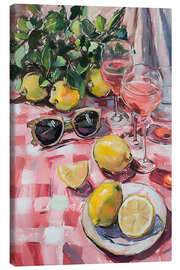 Canvas print Summer still life - Jörg Gamroth