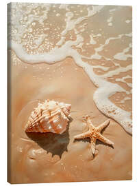 Canvas print Shell and starfish - Jörg Gamroth