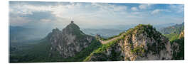 Acrylic print Great Wall of China at Simatai - Jan Christopher Becke