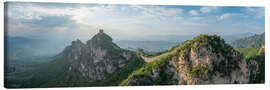 Lærredsbillede Great Wall of China at Simatai - Jan Christopher Becke