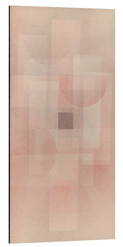 Quadro em alumínio Square in the Mist, 1932