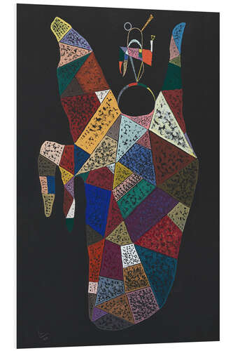 Hartschaumbild Ohne Titel, 1940