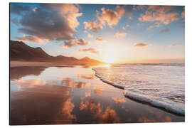 Magnettafel Sonnenuntergang Fuerteventura