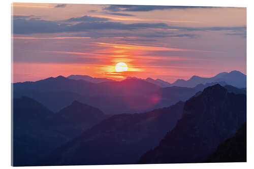Akryylilasitaulu Sunrise Hohe Matona
