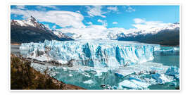 Poster Perito Moreno Glacier in Patagonia - Lucas Tiefenthaler