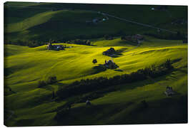 Canvas print Switzerland in summer - Lucas Tiefenthaler