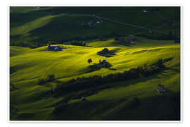 Wall print Switzerland in summer - Lucas Tiefenthaler