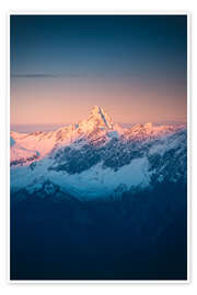 Wall print Zimba at sunrise - Lucas Tiefenthaler