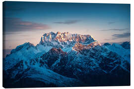 Lienzo Rote Wand at sunrise - Lucas Tiefenthaler