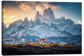 Lienzo Patagonia with Fitz Roy - Lucas Tiefenthaler