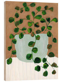Obraz na drewnie Still life foliage - Nikita Jariwala