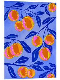 Akrylbilde Exotic Oranges