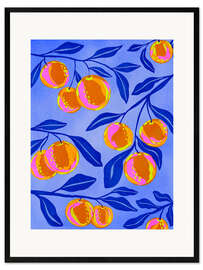 Stampa artistica con cornice Exotic Oranges