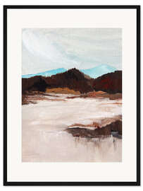 Gerahmter Kunstdruck Imaginäre Landschaft I