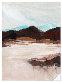 Wandsticker Imaginäre Landschaft I