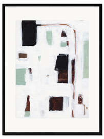 Gerahmter Kunstdruck Urban abstract II